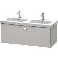 Тумба бетонно-серый матовый 117 см Duravit Brioso BR404801007