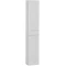 Пенал напольный белый с бельевой корзиной Aquanet Марсель 00101161 - 1