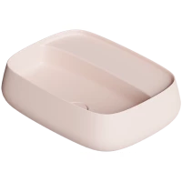 Раковина-чаша Alice Nur 33210137 60x45 см, накладная, роза матовая