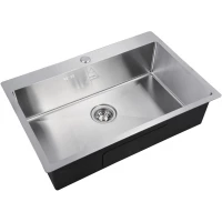 Кухонная мойка Zorg SH 7551 75x51 см, нержавеющая сталь