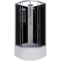 Душевая кабина 90x90x240 см Niagara NG-2508-14BKT тонированное