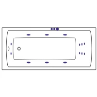 Гидромассажная система золото Sanjet Smart SJ-SMART-GD