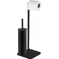 Комплект для туалета Azario Altre AZ-421B напольный, черная матовая