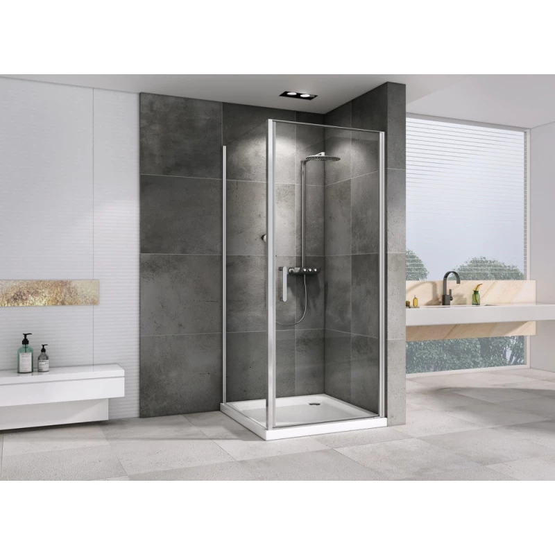 Душевой уголок 100x80 см Abber Sonnenstrand AG04100-S80 прозрачное Душевой уголок 100x80 см Abber Sonnenstrand AG04100-S80 прозрачное