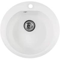Кухонная мойка Reflexion Core RX1350WH 50,5x50,5 см, белый