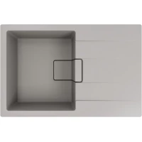 Кухонная мойка Florentina Ривьера 780 20.480.C0780.305 78x51 см, грей