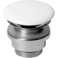 Выпуск для раковины Azzurra PILCE bi универсальный, белый