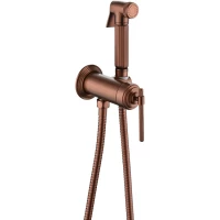 Гигиенический душ Boheme Eterna 177-CB со смесителем, медь матовая