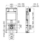 Монтажный элемент для подвесного унитаза Noken Smart Line N386000007 - 2