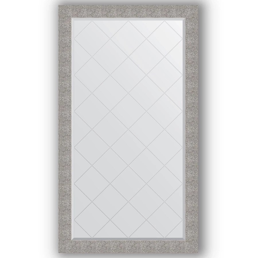 Зеркало 96x171 см чеканка серебряная Evoform Exclusive-G BY 4410
