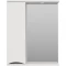 Зеркальный шкаф 60x74,5 см белый глянец L Misty Атлантик П-Атл-4060-010Л - 1
