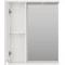Зеркальный шкаф 60x74,5 см белый глянец L Misty Атлантик П-Атл-4060-010Л - 3