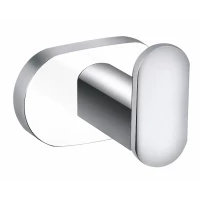 Крючок Rav Slezak Yukon YUA0100CB для ванны, хром/белый