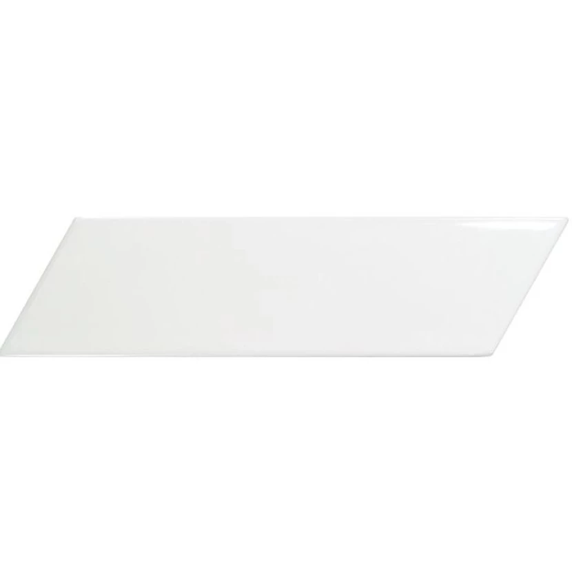 Керамическая плитка Equipe Chevron Wall White Left 5,2x18,6