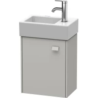 Тумба бетонно-серый матовый 36,4 см Duravit Brioso BR4049L0707