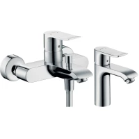 Комплект смесителей Hansgrohe Metris 31480000 + 31084000