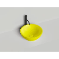 Раковина-чаша Salini S-Stone Gloria 03 1102203MF 41,5x41,5 см, накладная, покраска по RAL матовый полностью