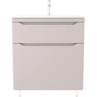 Тумба под раковину Style Line Марелла СС-00002540 70 см, напольная, карамель матовая