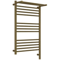 Полотенцесушитель электрический Сунержа Богема с полкой 3.1 05-6007-8050 800x500, МЭМ правый, состаренная бронза