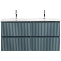 Тумба под раковину BelBagno Uno UNO-1200-4C-SO-AO 120 см, подвесная, голубой матовый