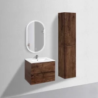 Комплект мебели темное дерево 71,5 см Vincea Mia VMC-2MC700RW + VBS-13970 + VLM-3AU100