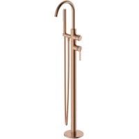 Смеситель напольный для ванны DQ Bonn DA1706033 розовое золото матовый