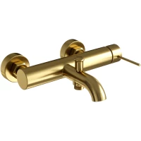 Смеситель для ванны WasserKRAFT Niers 3001BG золотой матовый