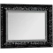Зеркало 92,4x72,4 см черный Aquanet Мадонна 00168329 - 1