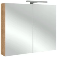 Зеркальный шкаф ореховое дерево 80x65 см Jacob Delafon Odeon Up EB796RU-E16