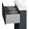 Комплект мебели графит матовый 65 см Am.Pm Gem M90FSX06022GM32 + M90WCC0602WG + M91AMOX0651WG - 12