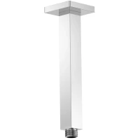 Кронштейн для верхнего душа AQUAme Savona AQM8705CR 200 мм, потолочный, хром