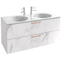 Тумба белый мрамор 120 см Jacob Delafon Odeon Rive Gauche EB2525-R7-NR4