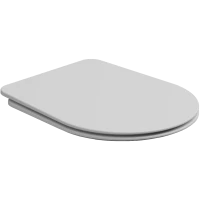 Сиденье для унитаза GSG Hit HICOPRSLTICR001 с микролифтом, белый матовый