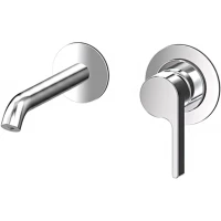 Смеситель для раковины Webert DoReMi DR830606015 встраиваемый, без донного клапана, хром