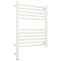 Полотенцесушитель электрический 600x500 белый матовый МЭМ левый, перемычка прямая Сунержа Богема 3.0 30-5804-6050