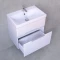 Комплект мебели белый 60 см Jorno Moduo Slim Mod.01.60/P/W + P-UM-MOD6OSL/1 + Mod.03.60/W - 3