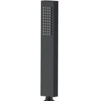 Душевая лейка Boheme Qubic 421-2-B 38 мм, 1 режим, черный матовый