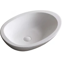 Раковина-чаша Ceruttispa CR1005 66x48,5 см, накладная, белый