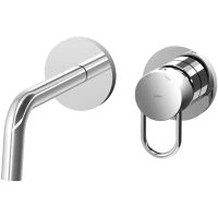 Смеситель для раковины Paffoni Joker JK007CR70 встраиваемый, без донного клапана, хром