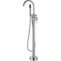 Смеситель напольный для ванны Boch Mann Braies BM7772 хром