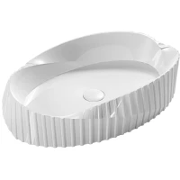 Раковина-чаша CeramaLux 78750 60x38,5 см, накладная, белый