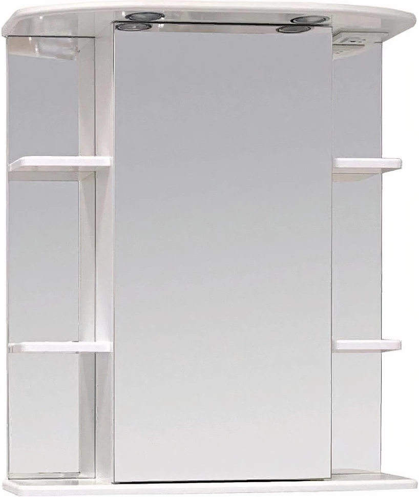 Зеркальный шкаф 65x71,2 см белый глянец L/R Onika Глория 206506
