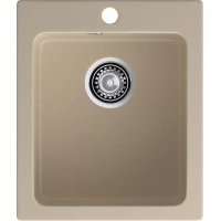 Кухонная мойка GranFest Practik 505 42,7x50,5 см, кашемир