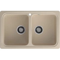 Кухонная мойка GranFest Standart 780K 78,6x50 см, кашемир