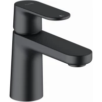 Смеситель для раковины Kludi Louva 242723975 без донного клапана, черный матовый