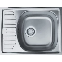 Кухонная мойка Franke Eurostar ETN 611-56 матовая сталь 101.0174.544