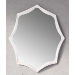 Изображение товара зеркало 80х100 см белый глянец marka one angel у67653