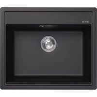 Кухонная мойка Abber Quarz AQ2902B 60x51 см, черный