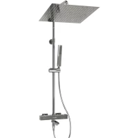 Душевая система 400 мм WasserKRAFT A199.119.103.010.CH Thermo