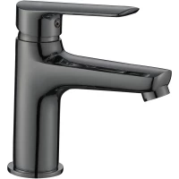 Смеситель для раковины Esko Lagos LG26GM оружейная сталь матовый